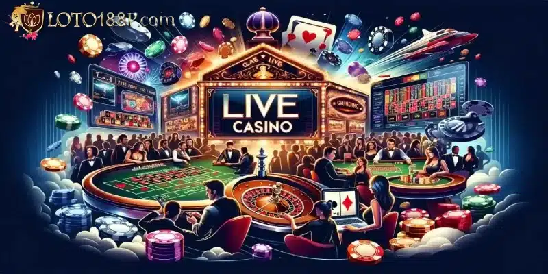 Live casino đa dạng tỷ lệ cá cược